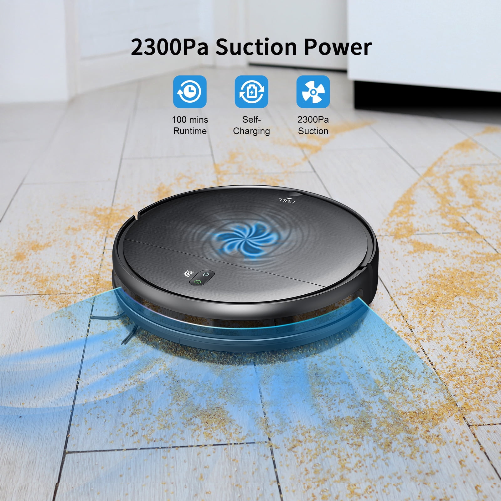 ONSON Robot Vacuum Cleaner, Robot Vacuum and Mop Combo with WIFI/Alexa for Pet Hair and Hard Floor