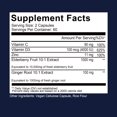thumbnail image 4 of Baya del saúco, vitamina C y zinc (con vitamina D3 y jengibre), potencia la inmunidad y la energía, antioxidante, 120 cápsulas, 4 of 5