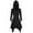 Black, variant on Halloween Hoodie Cloak Dresses Womens Medieval Renaissance Steampunk Gothic Long Sleeve Clothes