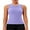 Purple, variant on Sociala Womens Sleeveless Ribbed Tank Tops Full Back Sport Tops
