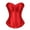 Red, variant on Corset Women Fashion Renaissance Gypsy Bustiers Purple 7XL