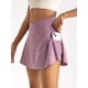 thumbnail image 2 of Luce elegante y siéntete cómoda: faldas de tenis 2 en 1 con pantalones cortos y pantalones cortos de yoga y golf con bolsillo interior de cintura alta para ropa deportiva para mujer, 2 of 4