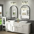 thumbnail image 3 of GODCHAR 26"x38" Bathroom Mirror Wall Vanity Arched Mirror with 5-Year Warranty, 3 of 7