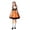 Orange, variant on Halloween Clothes Girls Halloween Party Fancy Outfit Bavarian Oktoberfest Traditional Dress Kids German Festival Fashion Casual Hot Pink,9-10 Years