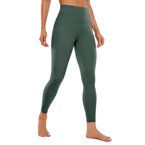 Pantalones CRZ YOGA Butterluxe Cintura Alta 64 cm Verde Oscuro S