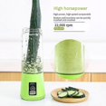 thumbnail image 3 of 6 Blade Portable Blender Fruit Juicer Shaker Smoothie Usb Rechargeable 380ml, 3 of 5