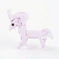 thumbnail image 2 of Home Decorations Handmade Lampwork Display Decorations Unicorn Lavender Blush 32x14x27mm, 2 of 4