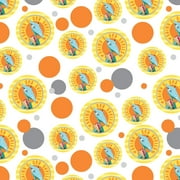 Shiny's Sea Shells Dinosaur Train Premium Gift Wrap Wrapping Paper Roll