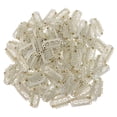 thumbnail image 2 of 100 pinzas metálicas en forma de U de 28 mm para extensiones de cabello, pinzas para pelucas, 2 of 9