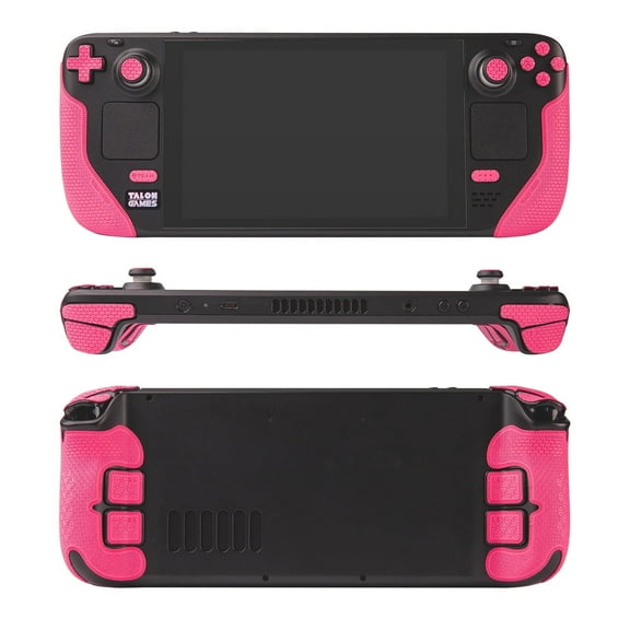 TALONGAMES Wireless Game Controller Grip Tape Ultra Version for Steam Deck / Steam Deck OLED, Pink, 1 Count