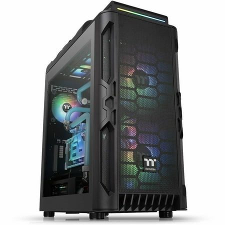 Thermaltake - Level 20 RS ARGB Mid Tower Case - Black