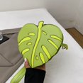 thumbnail image 4 of Slccxzc PU Leather Crossbody Bag Women Leaf Shaped Shoulder Bag Purse Elegant Mini Handbag Messenger Bag for Outdoor Travel, 4 of 7