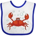 thumbnail image 3 of Inktastic Gideon's Crab Boys Baby Bib, 3 of 4
