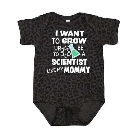 

Inktastic I Want to Grow Up to Be a Scientist Like My Mommy Gift Baby Boy or Baby Girl Bodysuit