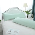 thumbnail image 2 of Unique Bargains 2 Pack Microfiber Body Pillow Cases Mint 20" x 60", 2 of 6