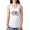 White, variant on Wild Bobby, For the Love of the Game Sports Ladies Racerback Tank Top, Black, Large