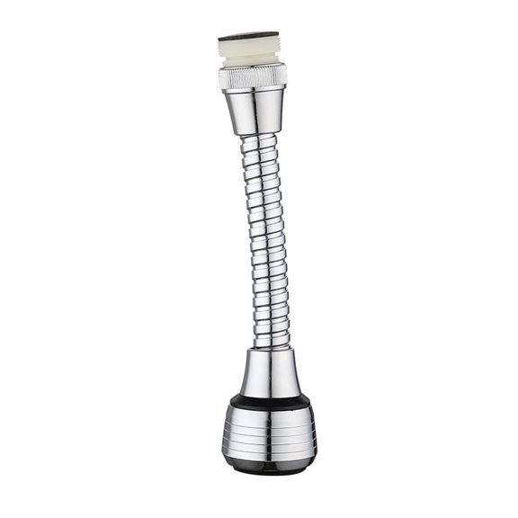 AuroraX Stainless Steel Shower Head,High Pressure Water Filter Handheld Kitchen Faucets 2 Modes Power Cleaning Easy Installation Showerhead Extension