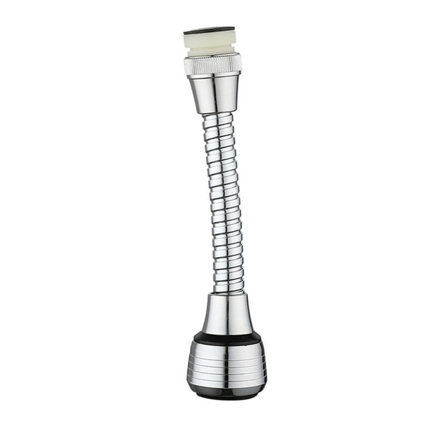 Fiudx Grifo Extensible, Filtro Giratorio, Boquilla de Ducha, Potencia Grifo de Cocina, Ahorra Agua, Limpieza de Fregaderos Fácil, Uso Doméstico, Instalación Fácil, Acero Inoxidable Duradero.