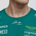 thumbnail image 4 of Aston Martin Cognizant F1 Men's Fernando Alonso Team T-Shirt- Green, 4 of 16