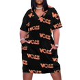 thumbnail image 1 of Vestido de noche de la Universidad de Tennessee 60 para mujer, ropa para colgar con bolsillos, tendencia, 1 of 6