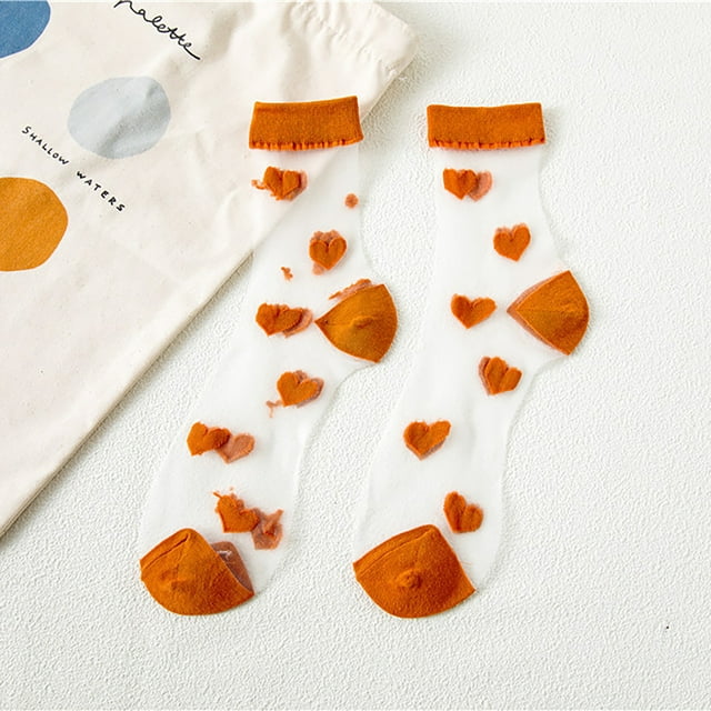 Chaussettes pour Femmes Mode Femmes Maille Dames Respirabilité Patchwork Fines Bas pour Femmes Chaussettes pour Femmes en Liquidation
