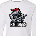 thumbnail image 4 of Inktastic Knights Long Sleeve Youth T-Shirt, 4 of 5