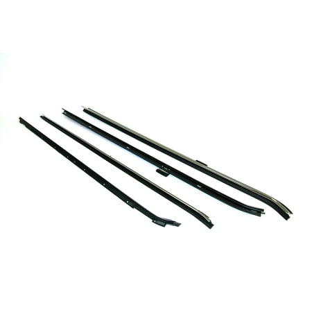 Door Belt Molding - 1980-1990 Chevrolet Caprice 1980-1985 Chevrolet Impala 2 door window sweep seals, belt line molding