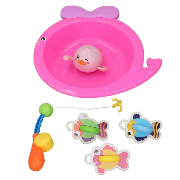 Bath Fishing Toy, Bathtub Fishing Toy Mellow Colorful Plastic For Home  Bathroom For 3 Years Old+ Children 