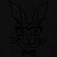 thumbnail image 3 of CafePress - Cute Hipster Easter Bunny T Shirt - Dark T-Shirt Kids XS-XL, 3 of 4
