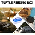 thumbnail image 4 of HUGFEGWE Tadpole Tank Critter Color Portable Turtle Tank,Turtle Breeding Box with Handle Cover,Small Plastic Reptile Habitat Container Turtle Drying Platform Critter Keeper Jumping Spider CJCA-132631, 4 of 9