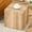 Natural, variant on Modern MDF+Sticker Material Cube Stylish Texture Design Coffee Table, 15.75 Inches (Natural)