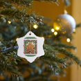 thumbnail image 7 of 3drose, Gingerbread Girl, Babys First Christmas Great Granddaughter, 3 inch Snowflake Porcelain Ornament, 7 of 7