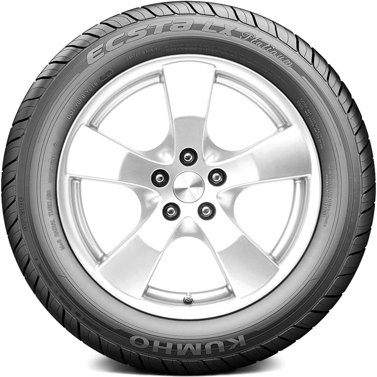 Kumho Ecsta LX Platinum KU27 205/50R17 93 W Tire Fits: 2017-19 Nissan  Sentra SR Turbo, 2013-16 Nissan Sentra SR