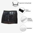 thumbnail image 3 of Sikiie Gloomy Mansion Forest Scene Print Men's Boxer Briefs, Elastic Waistband Boxer Briefs Leggings-Small, 3 of 5