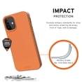 thumbnail image 3 of UAG iPhone 12 Mini Case [5.4-inch screen] 100% Biodegradable 100% Compostable 100% Mindful Eco-Friendly Ultra Slim Outback Biodegradable Protective Cover, Orange, 3 of 8