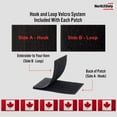 thumbnail image 3 of Flags Banners & Accessories Canada Flag Hook & Loop 3D Embroidery Gear Hats Clothing Interchangeable Edition for Sport & Work, 3 of 5