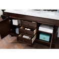 thumbnail image 4 of James Martin Furniture 147-114-5671-3OCAR 60 in. Brookfield Country Oak Double Bathroom Vanity with 3 cm Carrara White Top & Oval Sink, 4 of 7