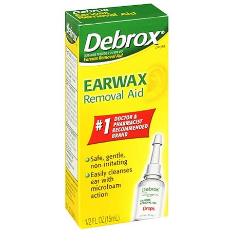 GlaxoSmithKline Debrox  Earwax Removal Aid, 0.5