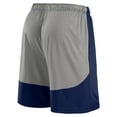 thumbnail image 3 of Men's Fanatics Navy/Gray New York Yankees Launch Polyester Shorts, 3 of 3