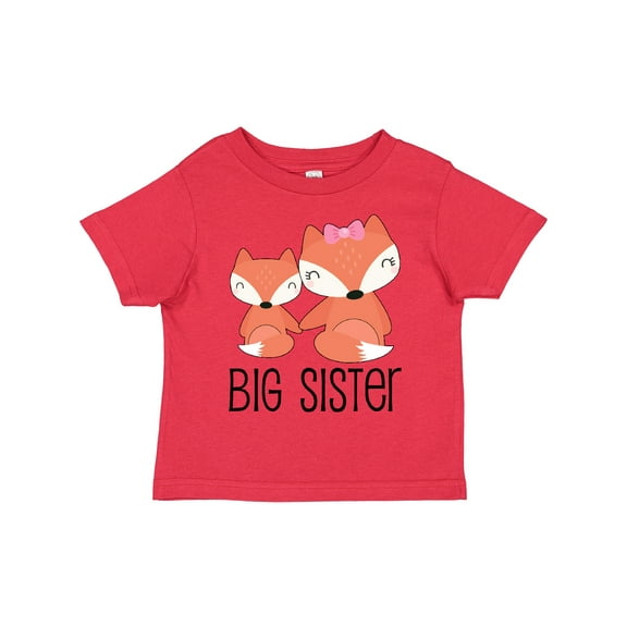 Inktastic Fox | Big Sister Girls Toddler T-Shirt