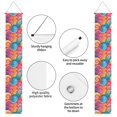 thumbnail image 4 of A Pair Of Decorative Banners 70.9×11.8in Can Be Reused And Easily Installed For Indoor Or Outdoor Or Anywhere Rosybrown Tie-Dye Background Vibrant Colors, 4 of 7