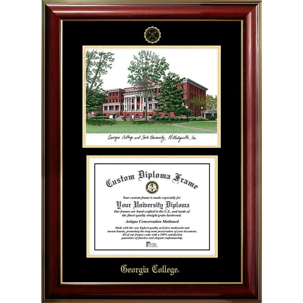 OCM Diploma Frame College Bobcat Displays Diploma