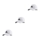 thumbnail image 5 of Gorra Qarigey Dura de Poliéster Algodón Blanco Talla Única, 5 of 6