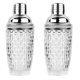 thumbnail image 1 of 13Oz Glass Cocktail Shaker Set - Glass Shaker Silver, 1 of 5