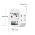 thumbnail image 4 of Toystoory Tuya Smart Life Wifi Switch 2 Gang Relay Breaker ModuleEcho Voice Control Smart Lighting Timer Switch funciona con Alex Electrodomésticos Toystoory HA005593-00, 4 of 6