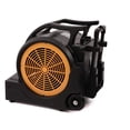 thumbnail image 4 of MOUNTO Secadores de alfombras de piso Monster Air Mover de 3 velocidades, 1Hp, 4000 Plus CFM, con kit de ruedas con manija, 4 of 5