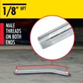thumbnail image 3 of Tubo Extensor para Engrasadora LUMAX LX-1424 15 cm 30° Zincado, 3 of 5