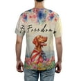 thumbnail image 5 of Freedom Vizsla on Independence Day 4th of July All Over Print 3D Shirt Unisex Merch Vizslas Dog Lover Gifts Idea - 01005, 5 of 6