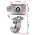thumbnail image 2 of Placa giratoria Caster Wheels 4, totalmente de acero, resistente, 520 kg, 2 of 9