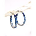 thumbnail image 2 of Christmas Hoop Earrings Fashion Enamel U Shape Hoop Earrings for Women Jewelry Gifts, 2 of 5